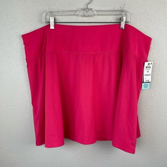 NWT Ideology Pink Athletic Skort Sizes 1X or 4X - Picture 1 of 6